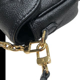 ルイ・ヴィトン LOUIS VUITTON ウォレット オン チェーン･アイビー M82154 ノワール モノグラム・アンプラント レディース ショルダーバッグ