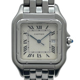 カルティエ Cartier パンテール LM W25032F5 アイボリー SS レディース 腕時計
