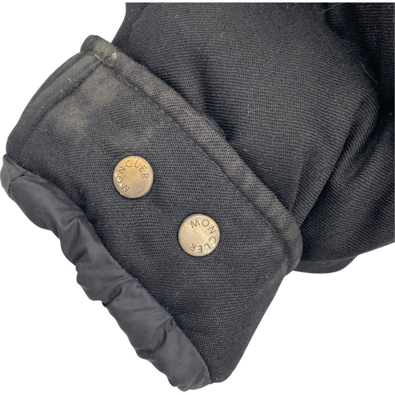 モンクレール MONCLER MONTGENEVRE ダウンジャケット D20914033805 54272 ブラック ウール/ナイロン メンズ ダウンジャケット