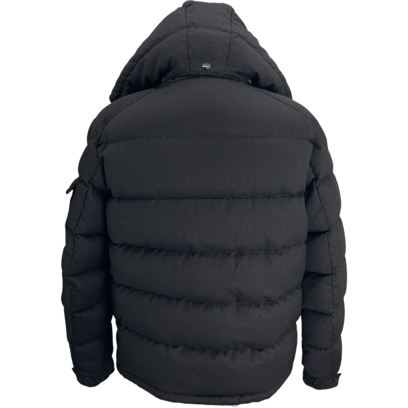 モンクレール MONCLER MONTGENEVRE ダウンジャケット D20914033805 54272 ブラック ウール/ナイロン メンズ ダウンジャケット