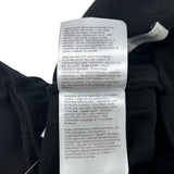 モンクレール MONCLER サイドラインスウェットパンツ ブラック×レッド コットン メンズ その他ボトムス