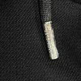 モンクレール MONCLER サイドラインスウェットパンツ ブラック×レッド コットン メンズ その他ボトムス