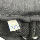 モンクレール MONCLER サイドラインスウェットパンツ ブラック×レッド コットン メンズ その他ボトムス