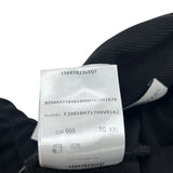 モンクレール MONCLER サイドラインスウェットパンツ ブラック×レッド コットン メンズ その他ボトムス