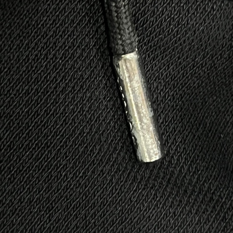 モンクレール MONCLER サイドラインスウェットパンツ ブラック×レッド コットン メンズ その他ボトムス