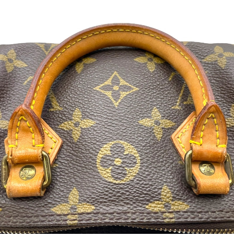 ルイ・ヴィトン LOUIS VUITTON ミニスピーディ M41534 ブラウン モノグラム・キャンバス レディース ハンドバッグ