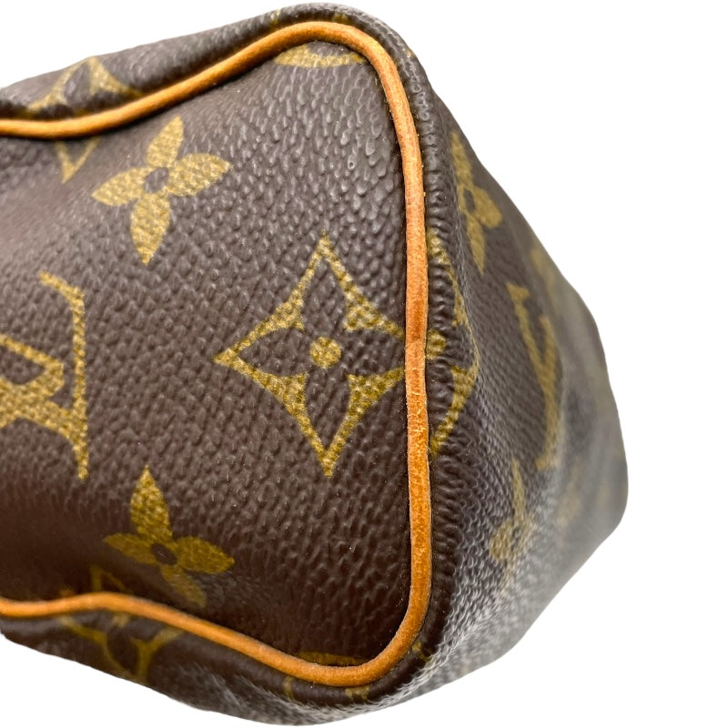 ルイ・ヴィトン LOUIS VUITTON ミニスピーディ M41534 ブラウン モノグラム・キャンバス レディース ハンドバッグ