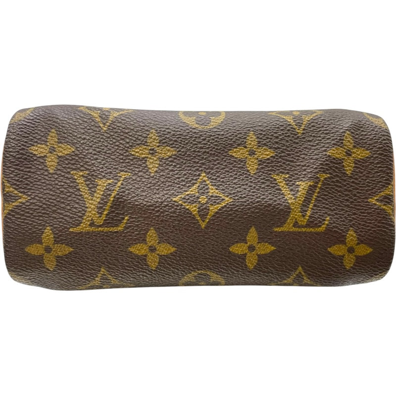 ルイ・ヴィトン LOUIS VUITTON ミニスピーディ M41534 ブラウン モノグラム・キャンバス レディース ハンドバッグ
