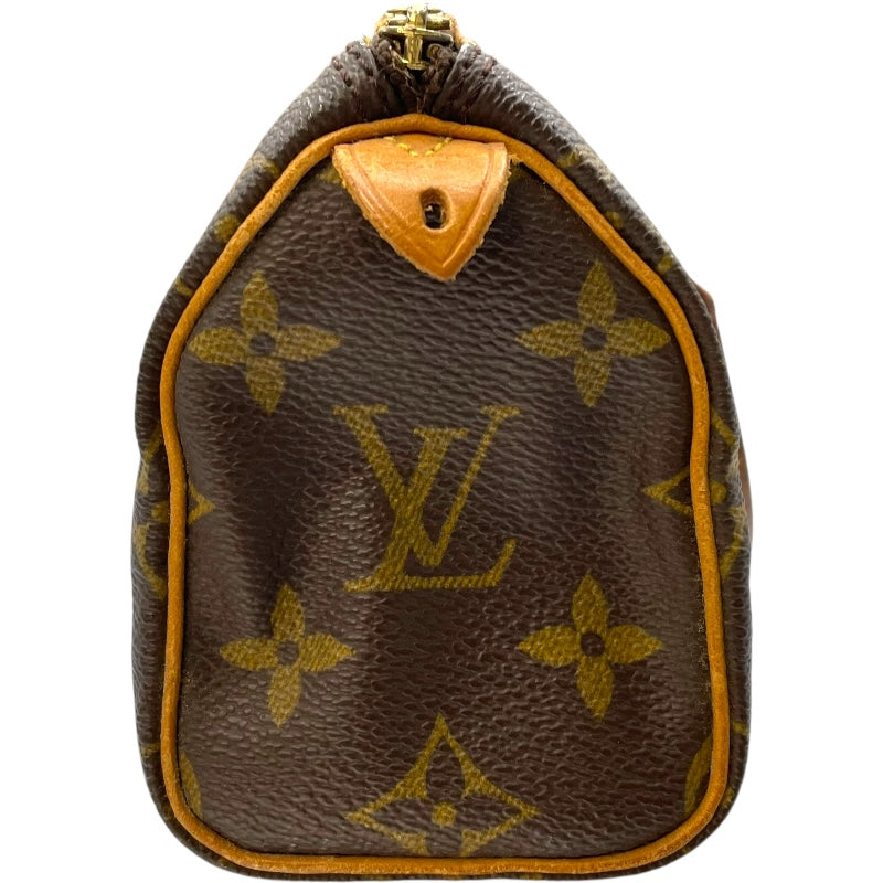 ルイ・ヴィトン LOUIS VUITTON ミニスピーディ M41534 ブラウン モノグラム・キャンバス レディース ハンドバッグ