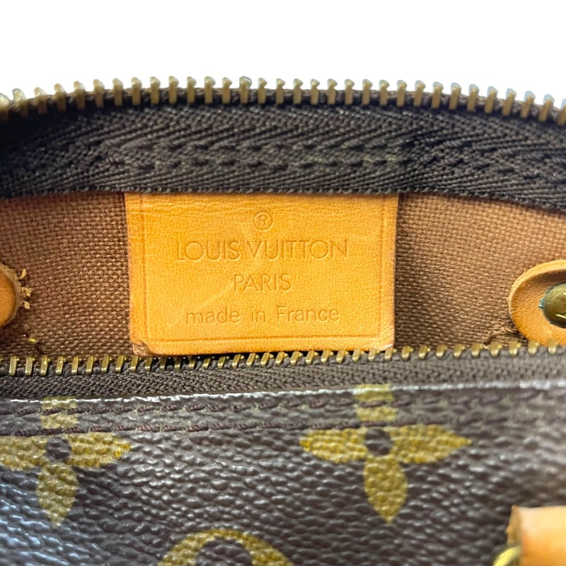 ルイ・ヴィトン LOUIS VUITTON ミニスピーディ M41534 ブラウン モノグラム・キャンバス レディース ハンドバッグ