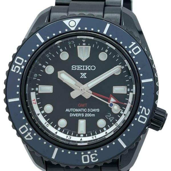 セイコー SEIKO プロスペックス メカニカルダイバーズ 1968 ヘリテージ GM SBEJ023 ブラック SS 自動巻き メンズ 腕時計