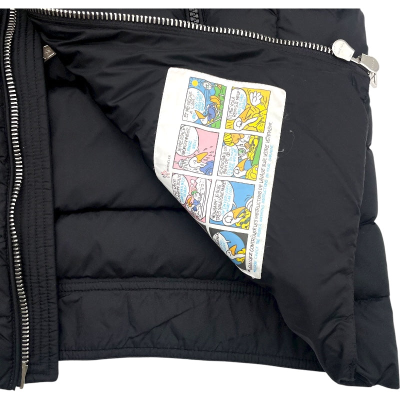 AMIOT ダウンジャケット C-ZIND-18-7116 ブラック ナイロン メンズ ダウンジャケット