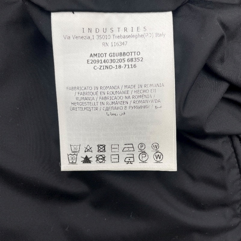 AMIOT ダウンジャケット C-ZIND-18-7116 ブラック ナイロン メンズ ダウンジャケット