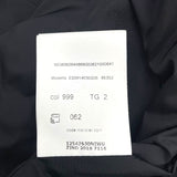 AMIOT ダウンジャケット C-ZIND-18-7116 ブラック ナイロン メンズ ダウンジャケット