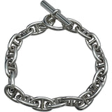 エルメス HERMES シェーヌダンクルブレス SV925 MM19コマ シルバー Ag925 ジュエリー