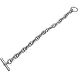 エルメス HERMES シェーヌダンクルブレス SV925 MM19コマ シルバー Ag925 ジュエリー