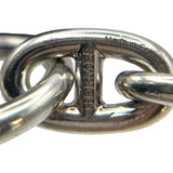 エルメス HERMES シェーヌダンクルブレス SV925 MM19コマ シルバー Ag925 ジュエリー