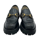グッチ GUCCI ホースビットローファー 577236 ブラック レディース ローファー
