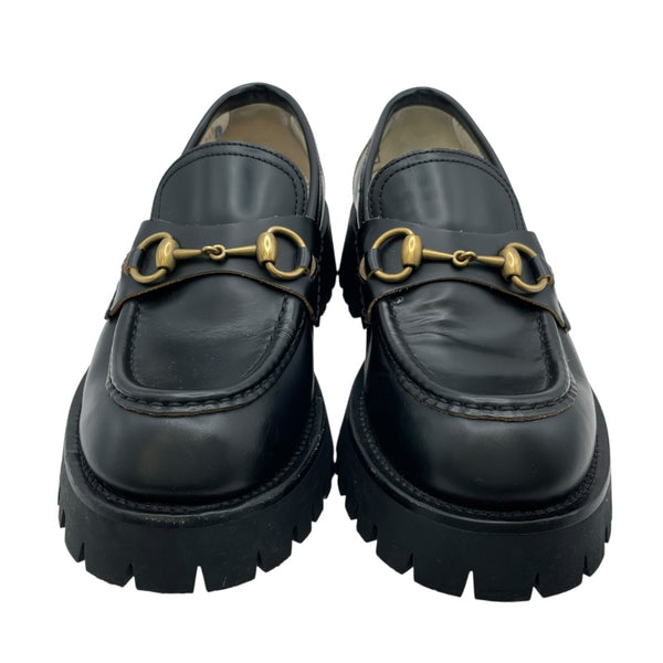 グッチ GUCCI ホースビットローファー 577236 ブラック レディース ローファー