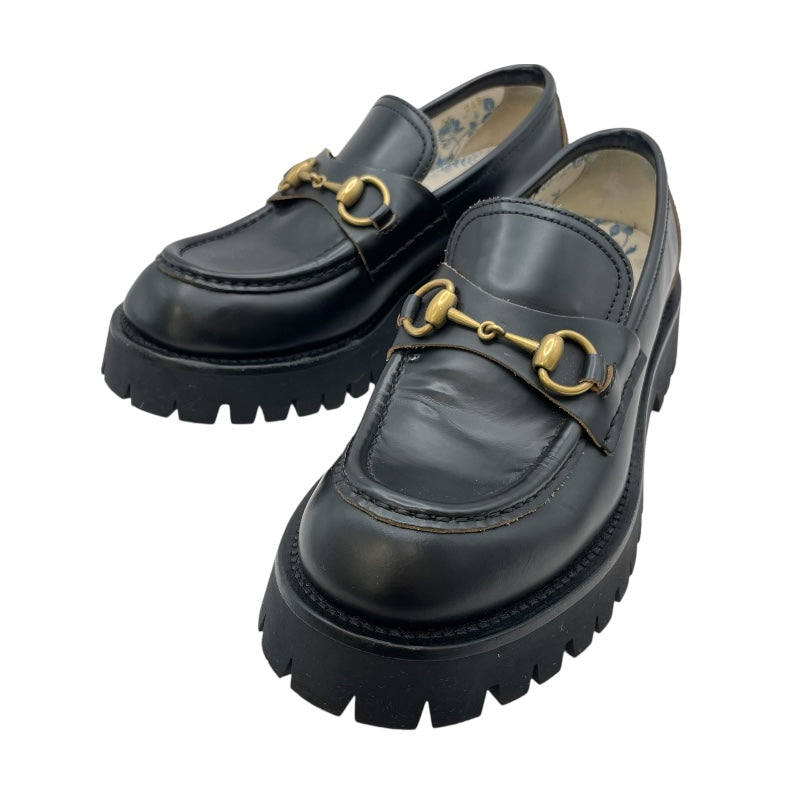 グッチ GUCCI ホースビットローファー 577236 ブラック レディース ローファー