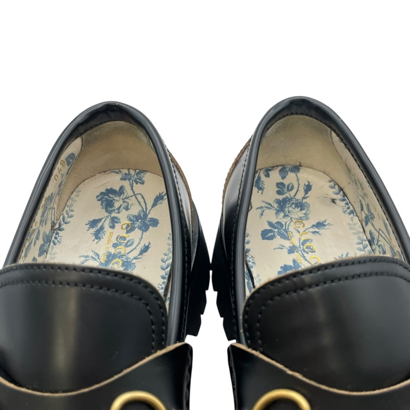 グッチ GUCCI ホースビットローファー 577236 ブラック レディース ローファー