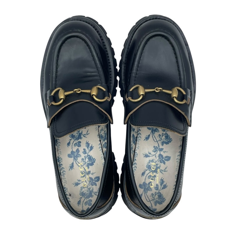 グッチ GUCCI ホースビットローファー 577236 ブラック レディース ローファー