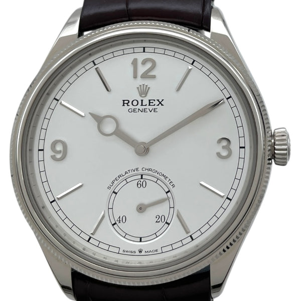 ロレックス ROLEX 1908 52509 ホワイト K18WG 自動巻き メンズ 腕時計 ロレックス ROLEX 1908 52509 ホワイト K18WG 自動巻き メンズ 腕時計