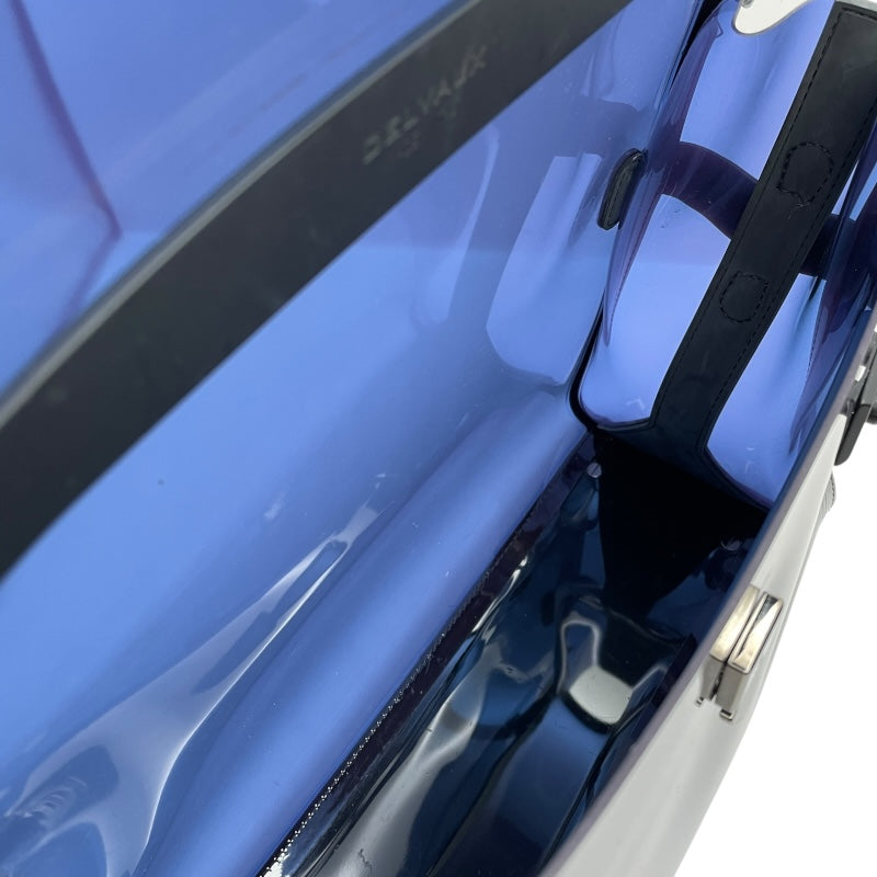 DELVAUX デルボー タンペート クリア ハンドバッグ ネイビー レディース デルヴォー DELVAUX ザ・タンペート ダークナイト ネイビー系 クリア