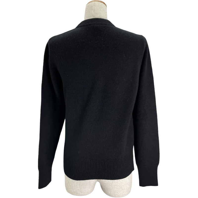 ルイ・ヴィトン LOUIS VUITTON チェーン装飾ロゴエンブレムニット  