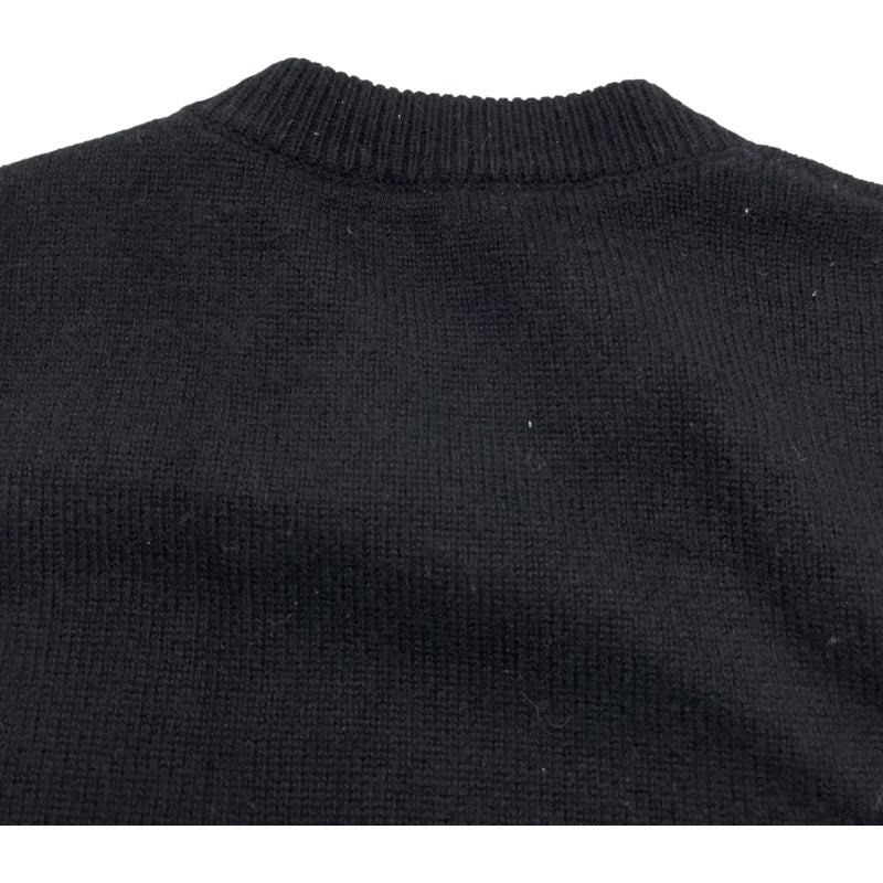 ルイ・ヴィトン LOUIS VUITTON チェーン装飾ロゴエンブレムニット  