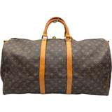 ルイ・ヴィトン LOUIS VUITTON キーポルバンドリエール55 M41414 ブラウン モノグラム ユニセックス ボストンバッグ