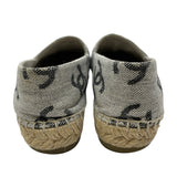 シャネル CHANEL ココマークエスパドリーユサンダル G39028 グレー レディース サンダル