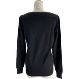 グッチ GUCCI Vネックカシミヤニットセーター 325281 ブラック カシミヤ レディース セーター