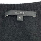 グッチ GUCCI Vネックカシミヤニットセーター 325281 ブラック カシミヤ レディース セーター