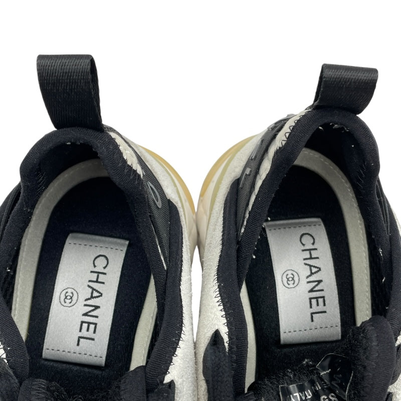 シャネル CHANEL ココマークファブリックローカットスニーカー G38501