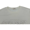 セリーヌ CELINE スタッズロゴ半袖Ｔシャツ 2X50C671Q ホワイト コットン メンズ 半袖Ｔシャツ