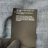サンローラン SAINT LAURENT パッチワーク長袖デニムシャツ 551352 ブルー デニム メンズ 長袖シャツ