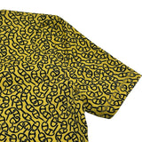 エルメス HERMES シェーヌダンクル半袖Tシャツ 4E4620DB イエロー コットン レディース 半袖Ｔシャツ
