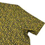 エルメス HERMES シェーヌダンクル半袖Tシャツ 4E4620DB イエロー コットン レディース 半袖Ｔシャツ