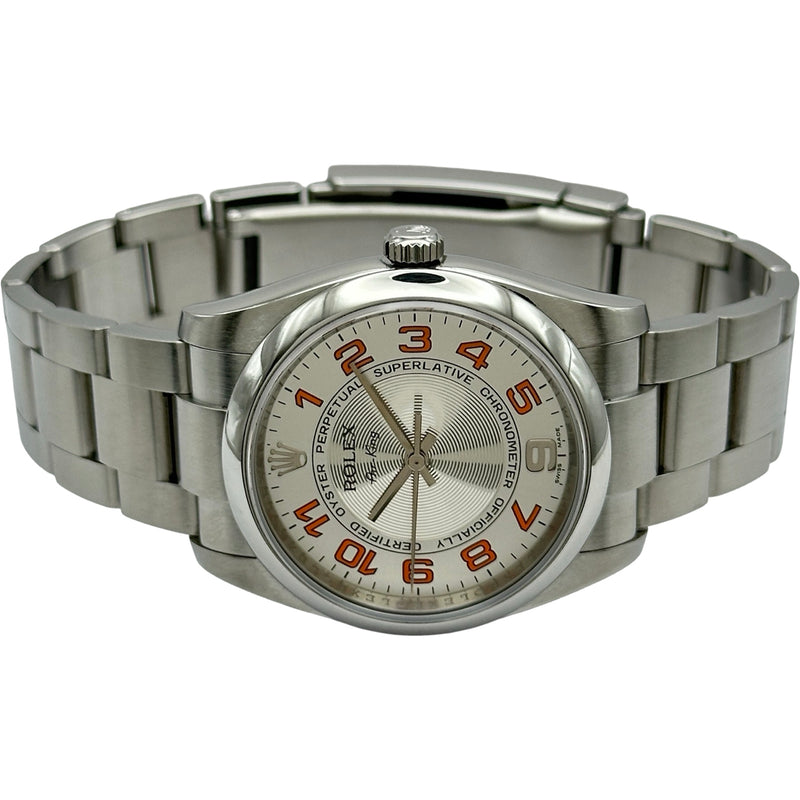 ロレックス ROLEX エアキング コンセントリック 114200 シルバー