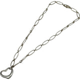 ティファニー TIFFANY＆CO オープンハート ネックレス シルバー 925 ジュエリー