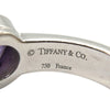 ティファニー TIFFANY＆CO ドッツ アメジストリング ホワイトゴールド 750 アメジスト ジュエリー