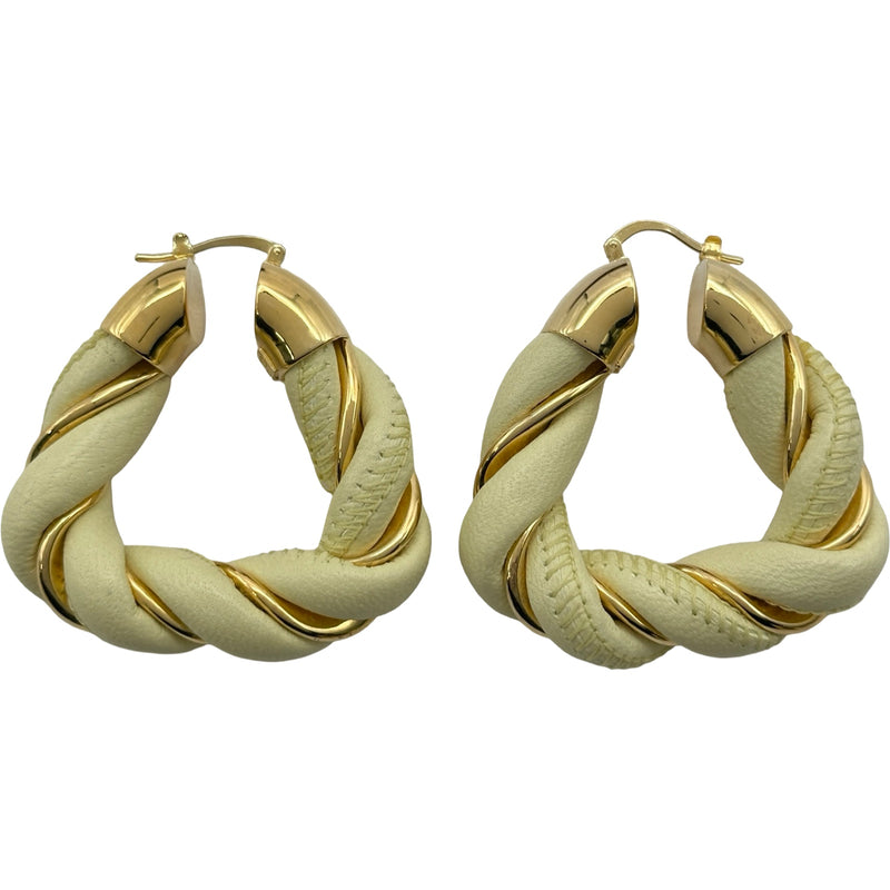 ボッテガ・ヴェネタ BOTTEGA VENETA ツイスト トライアングル ピアス