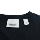 バーバリーロンドン BURBERRY LONDON エルボーパッチニットセーター 8017019 ブラック ウール レディース セーター