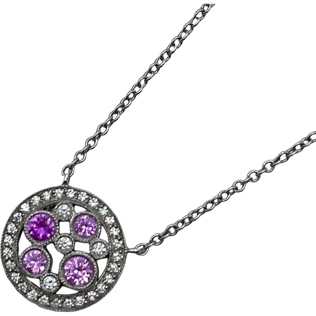 ティファニー TIFFANY＆CO コブルストーンネックレス プラチナ Pt950
