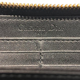 クリスチャン・ディオール Christian Dior レデディオールヴォヤジュールウォレット S0007ONMJ ブラック ラム レディース 長財布