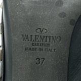 ヴァレンティノ VALENTINO ロックスタッズストラップパンプス ブラック レザー レディース パンプス