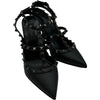 ヴァレンティノ VALENTINO ロックスタッズストラップパンプス ブラック レザー レディース パンプス