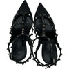 ヴァレンティノ VALENTINO ロックスタッズストラップパンプス ブラック レザー レディース パンプス
