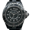 シャネル CHANEL J12 33MM H1625 ブラック セラミック クオーツ レディース 腕時計